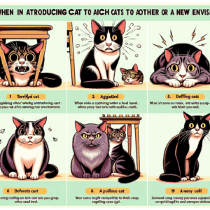 7 warning signs when introducing cats