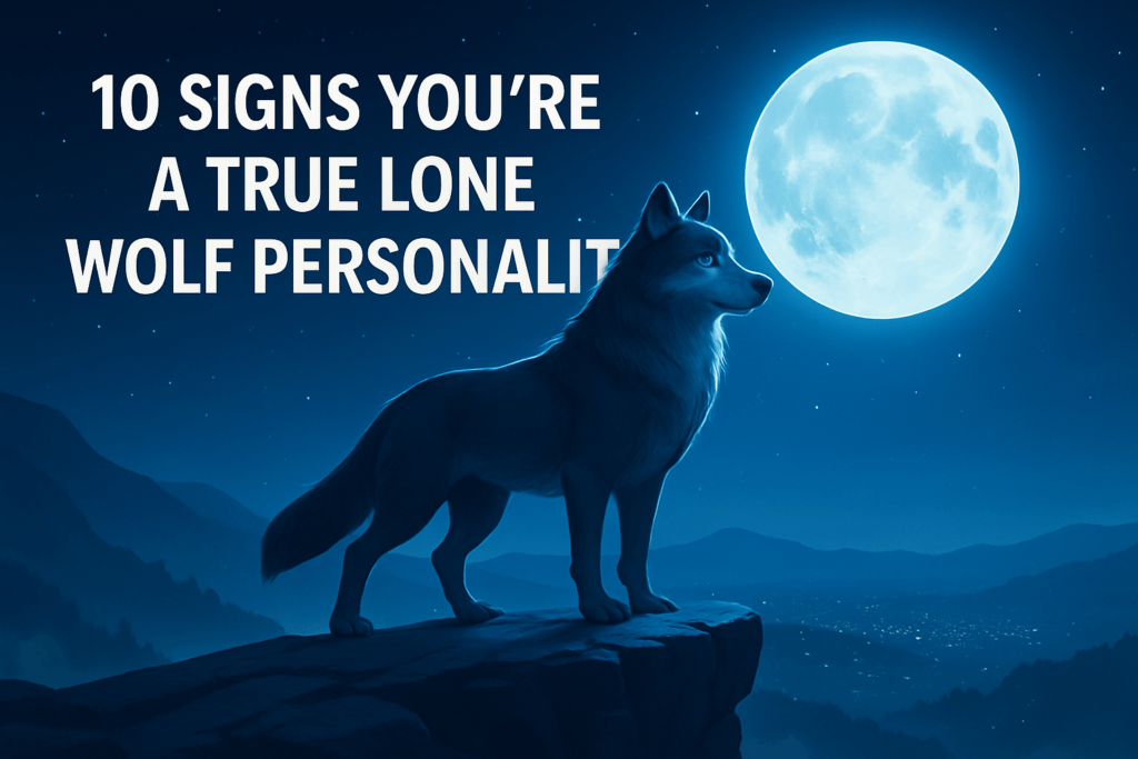 Wolf Sign How 10 Signs That Prove You Are A Lone Wolf Personality - Medihertz Frequencies