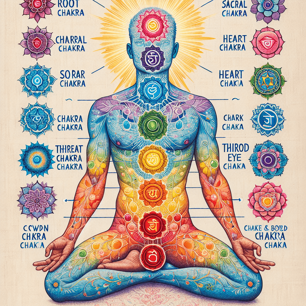 What Color are the 7 chakras? Chakra Affirmations