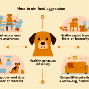 What causes food aggression in dogs?