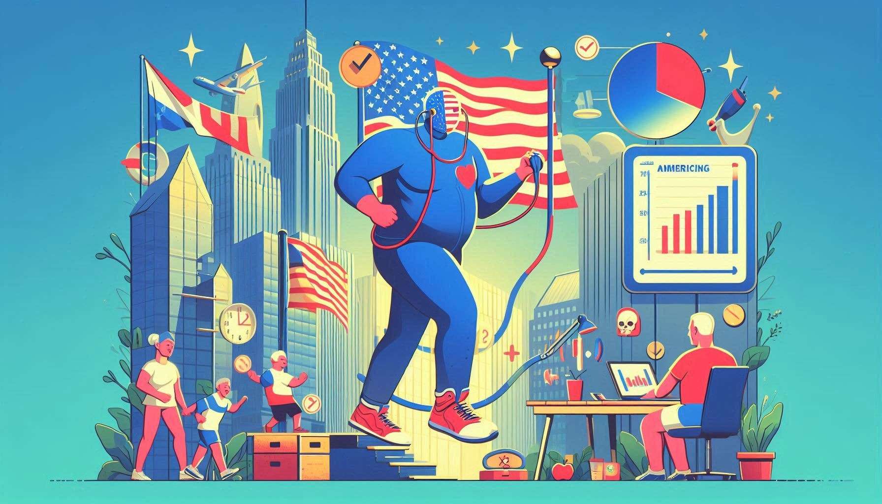 Why do less active Americans not increase their Activity Levels?