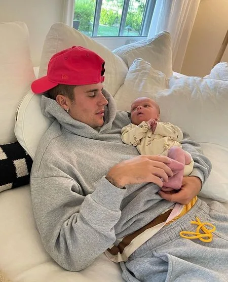 Justin Bieber and wife Hailey Bieber announce arrival of 1st child