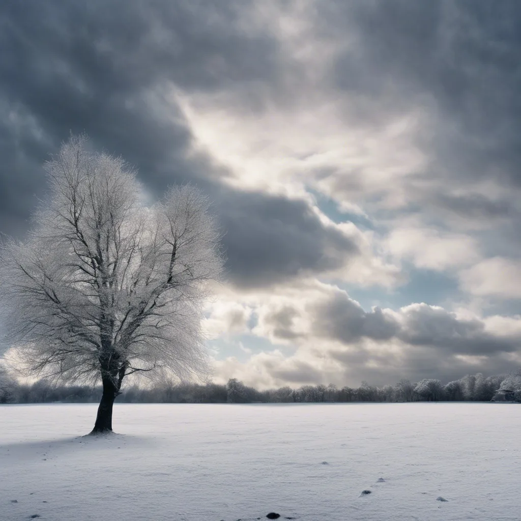 Why is the sky always cloudy in winter?