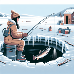 how to catch lake trout ice fishing