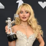 Sabrina Carpenter Pays Homage to Madonna at the 2024 MTV VMAs in Vintage Oscars Gown