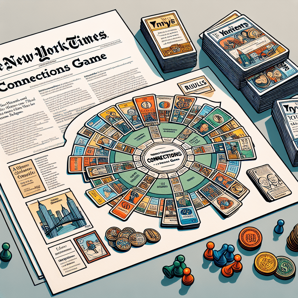 What are the rules for NYT Connections Game?