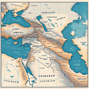 what countries border armenia and azerbaijan