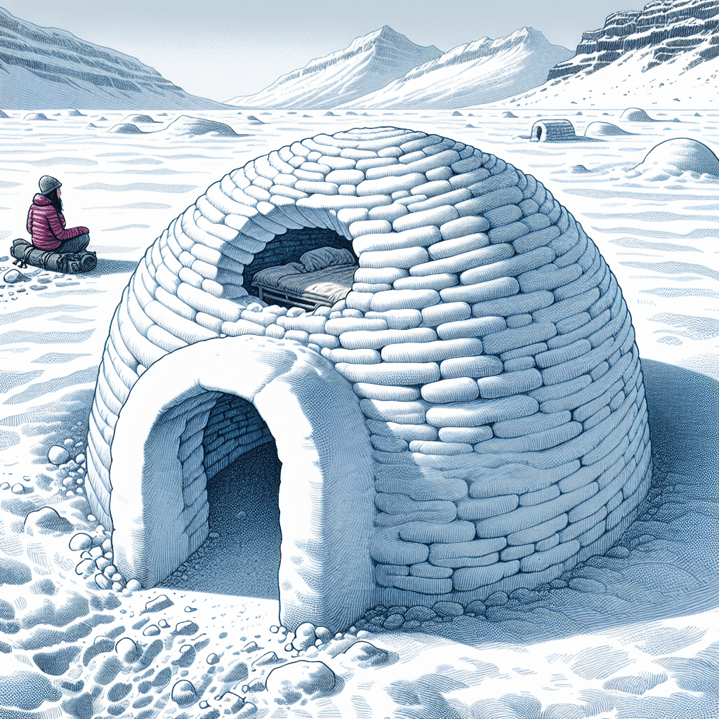 What is the easiest snow shelter?