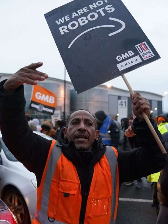 Amazon Workers Strike This Black Friday