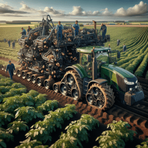 What equipment do you need for potato farming?