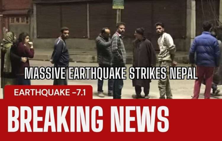 Breaking News: Massive Earthquake Strikes Nepal