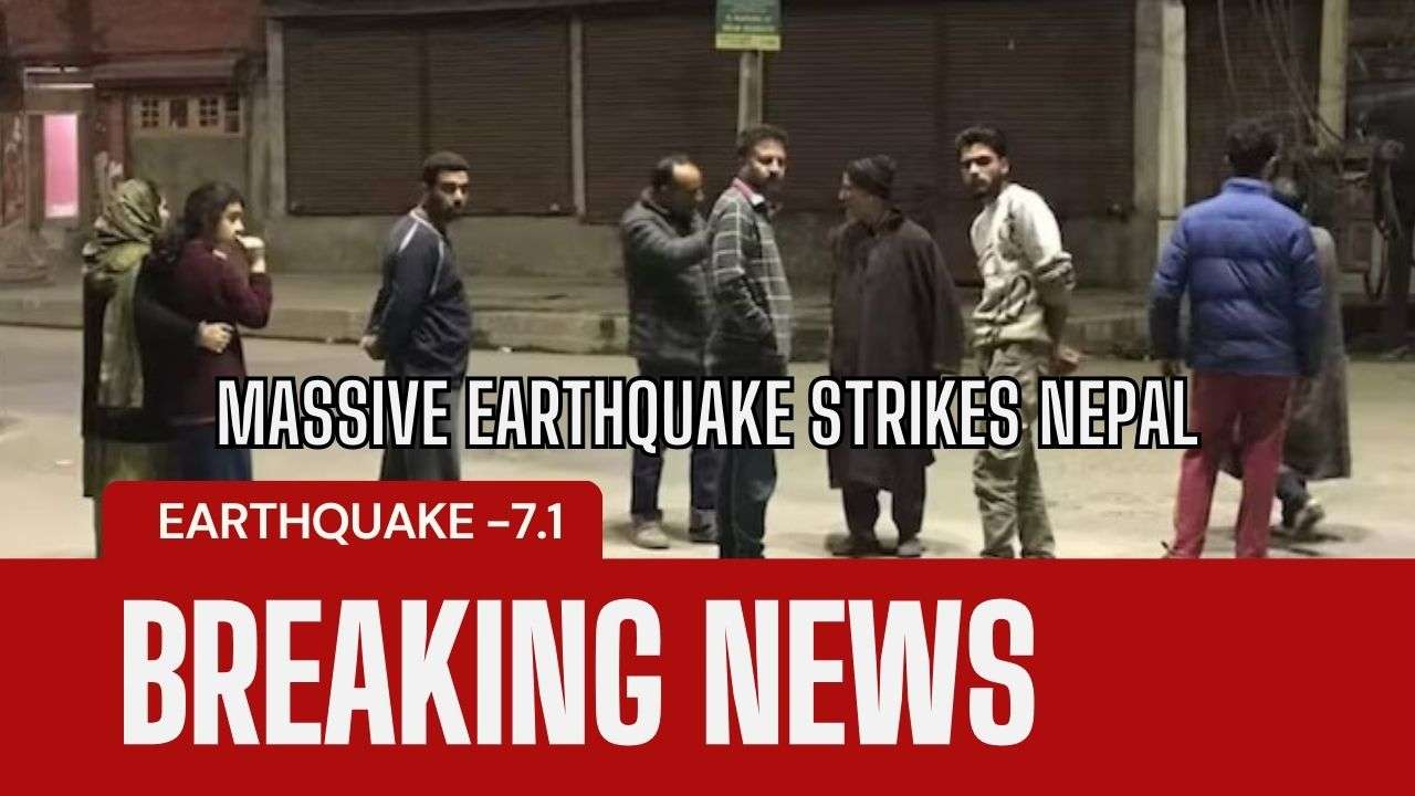 Breaking News: Massive Earthquake Strikes Nepal