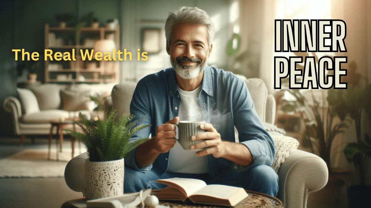 The Real Wealth is Inner Peace: Unlocking the Treasure Within