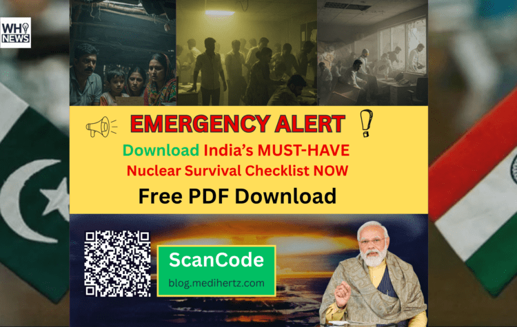 EMERGENCY ALERT: Download India's MUST-HAVE Nuclear Survival Checklist NOW! Free PDF Download