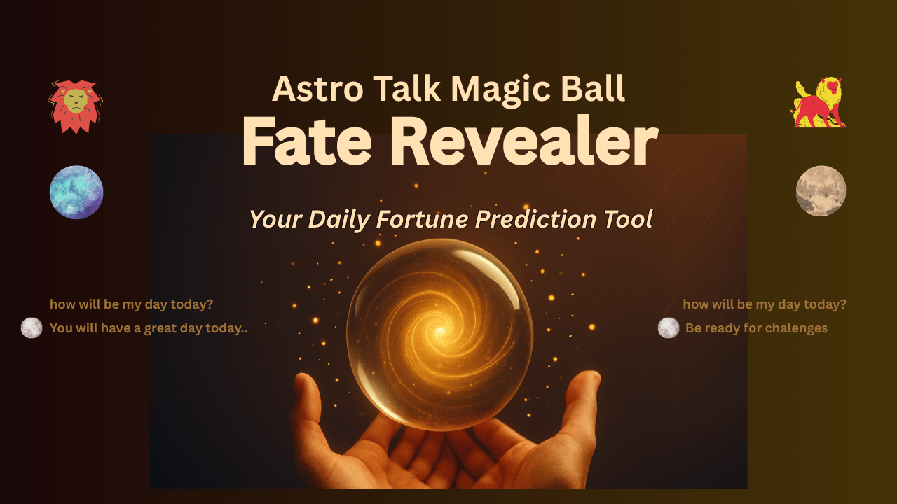 Fate Revealer Magic Ball : Your Daily Fortune Prediction Tool