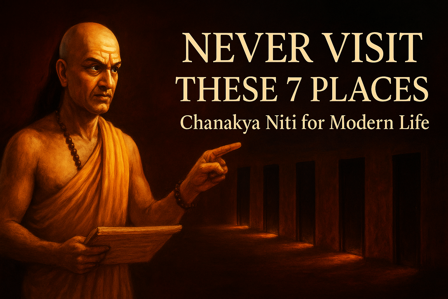 Never Visit These 7 Places | Timeless Lessons from Chanakya Niti