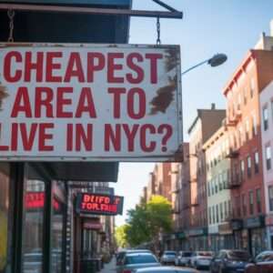 What Is the Cheapest Area to Live in NYC? 1 What Is the Cheapest Area to Live in NYC?
