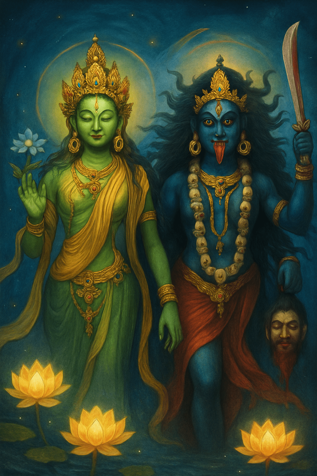 Tara & Maa Kali: Two Paths to the Same Divine Mother