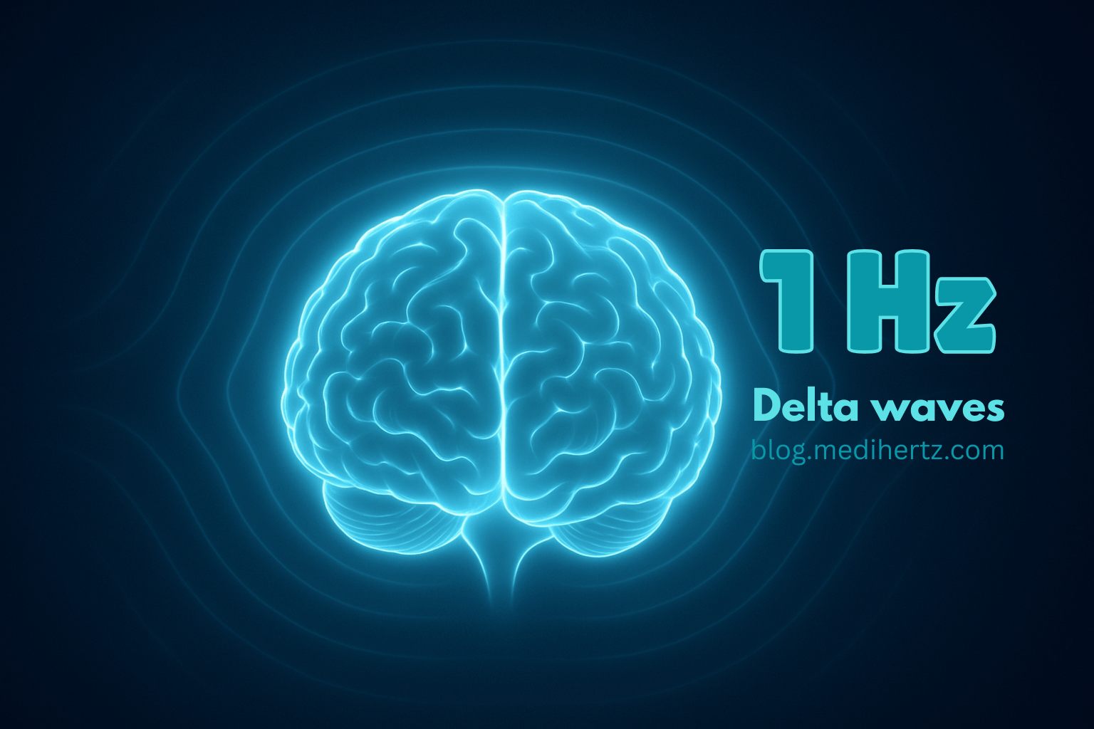 What Happens to Your Brain at 1 Hz Frequency?