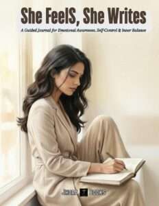 She Feels, She Writes: A Guided Journal for Emotional Awareness, Self-Control & Inner Balance