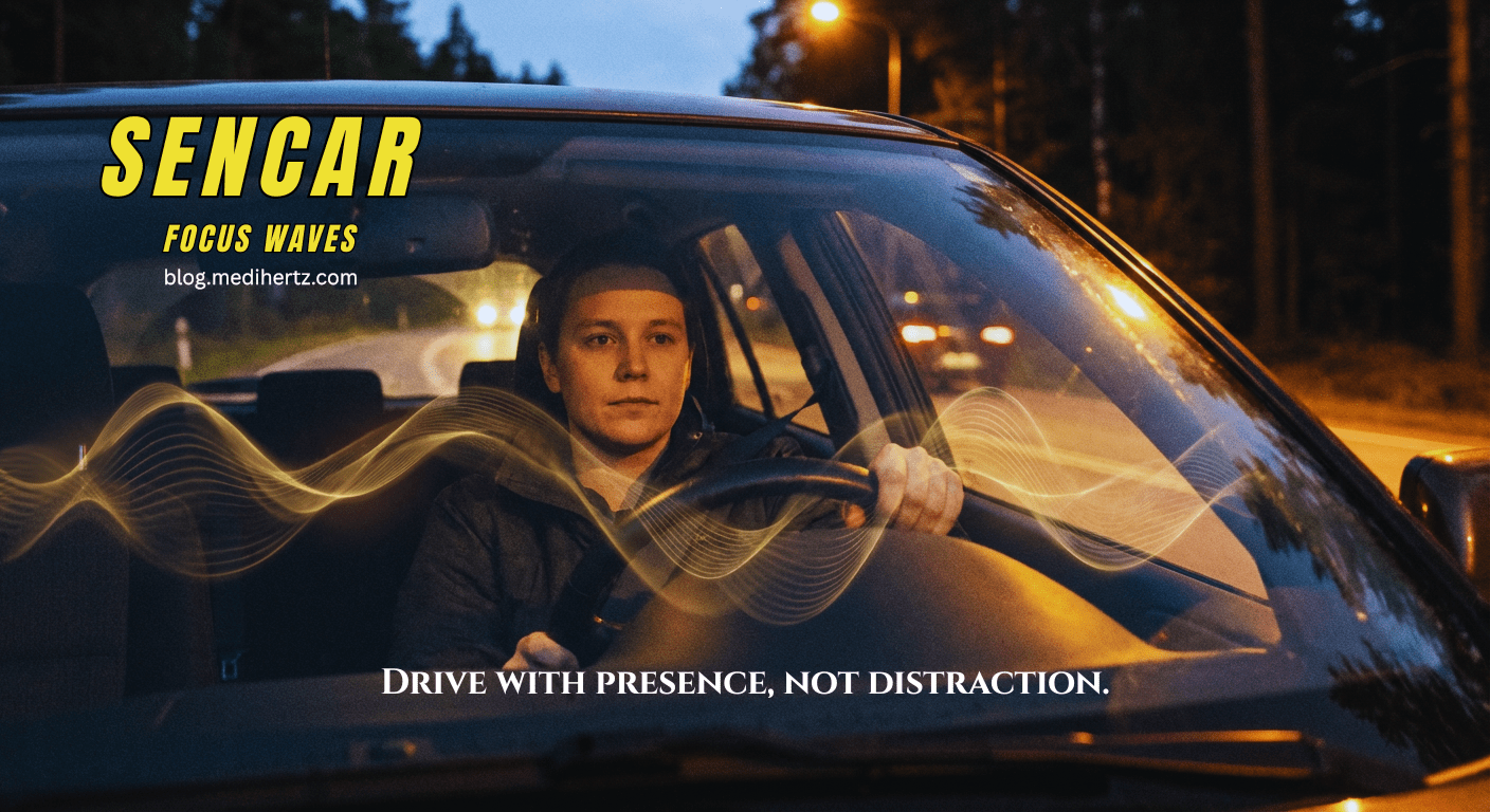 Most People Listen While Driving | SENCAR Focus Waves Are for Awareness