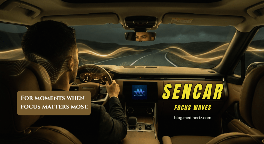 Most People Listen While Driving | SENCAR Focus Waves Are for Awareness