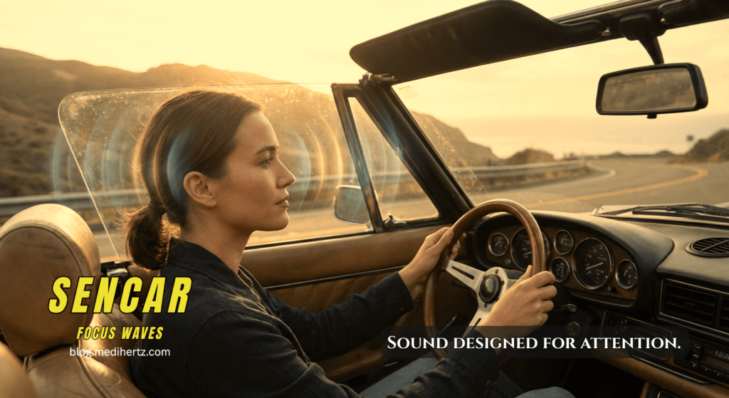 Most People Listen While Driving | SENCAR Focus Waves Are for Awareness