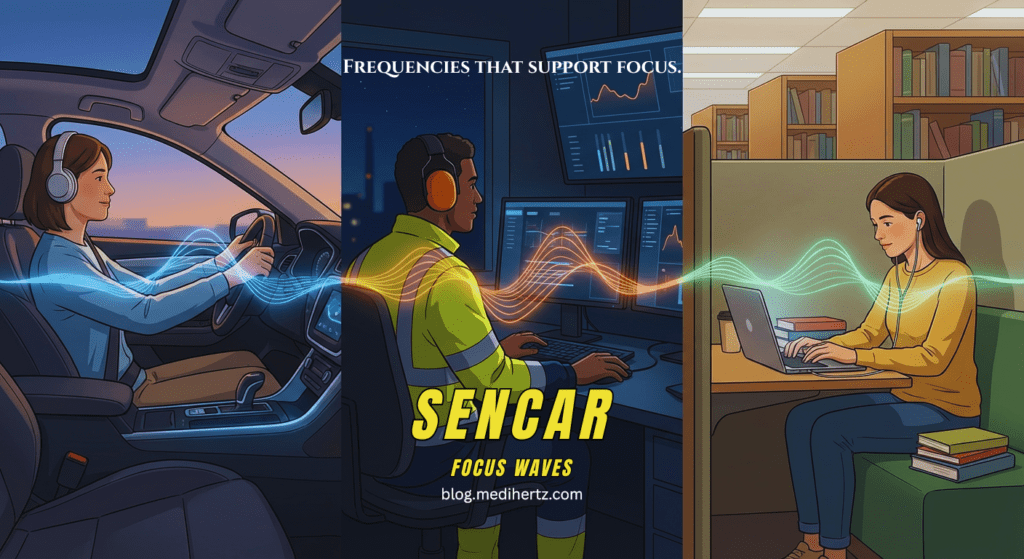 Most People Listen While Driving | SENCAR Focus Waves Are for Awareness