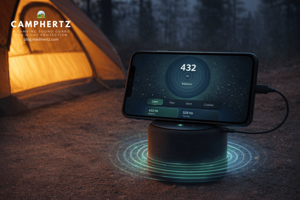CampHertz: A Camping Sound Guard for Night Protection