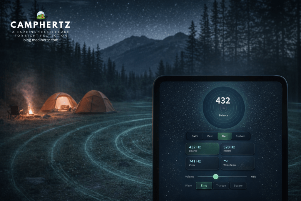 CampHertz: A Camping Sound Guard for Night Protection