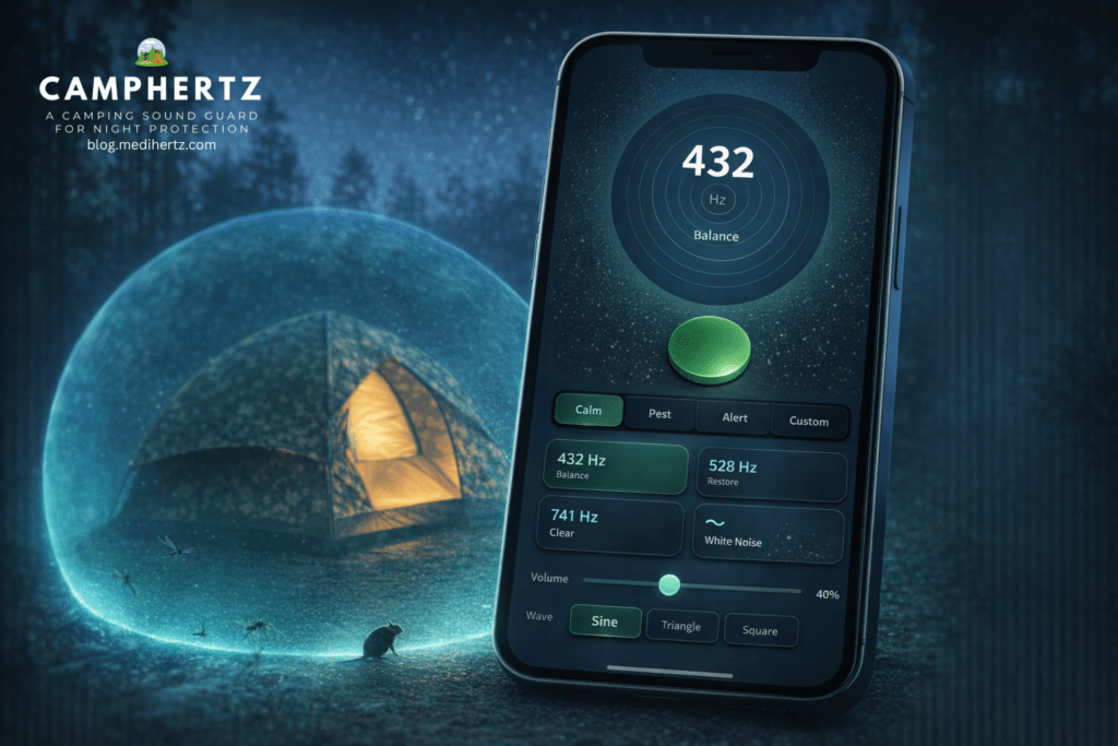 CampHertz: A Camping Sound Guard for Night Protection
