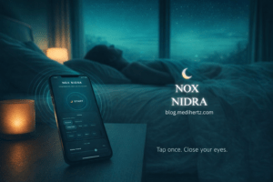 Nox Nidra – Binaural Beats & Delta Sleep Sound Generator for Deep Rest