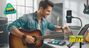 TuneNaad 🎸 Guitar, Tabla, Vocal Tuner with Pure Tone & Tanpura Support