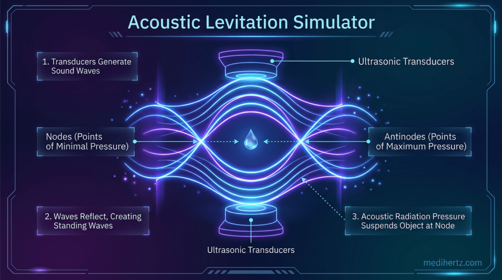 Acoustic Levitation Simulator (Free) – Make Objects Float with Sound