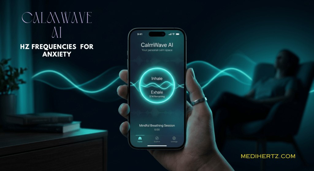 CalmWave AI – Anxiety & Stress Relief Frequency Tool