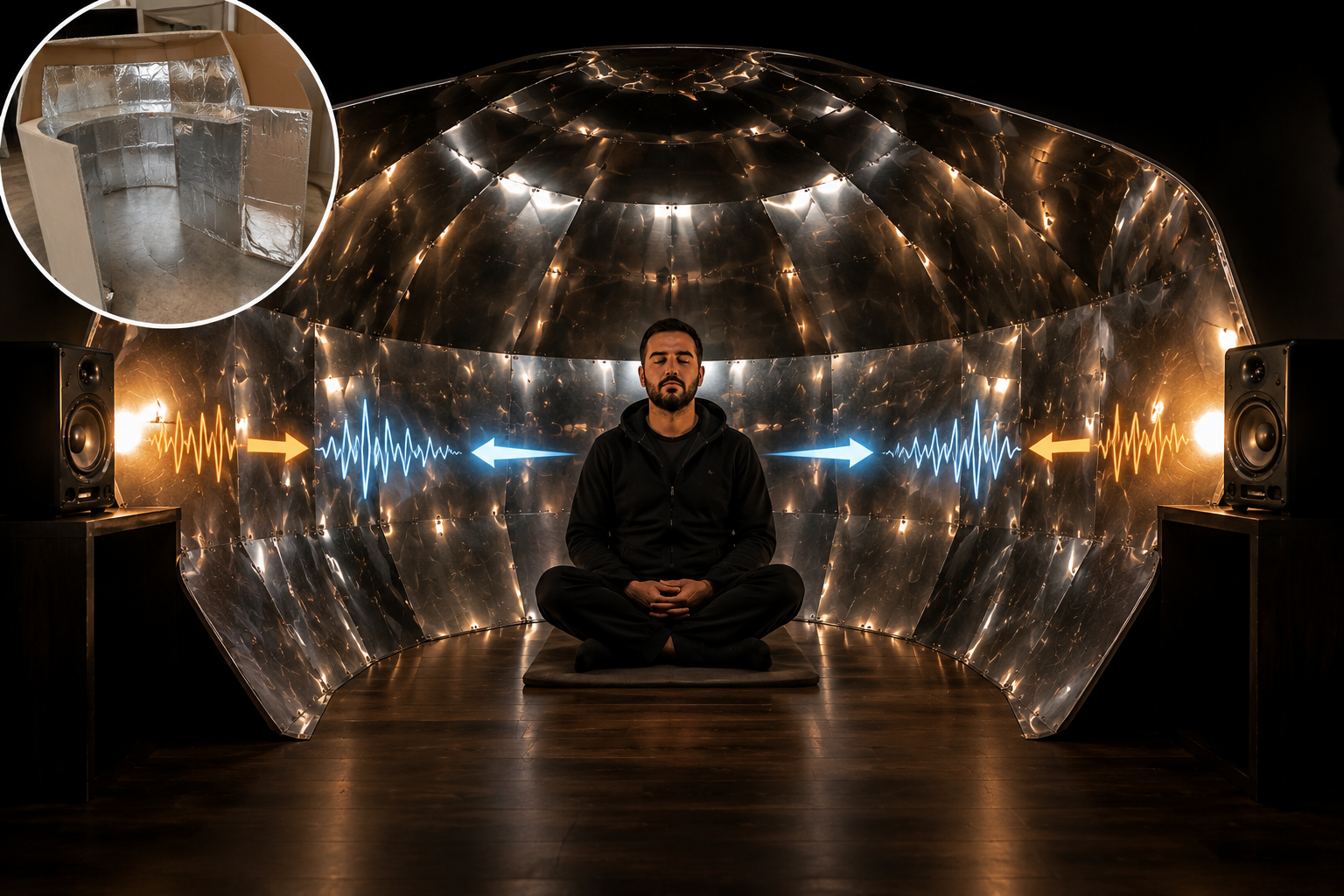 Kozyrev Mirror Experiment at Home: A Simple DIY Setup With Sound Frequencies